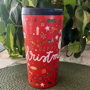 Harry Potter- Happy Christmas Stainless Steel Travel Tumbler (NWT)